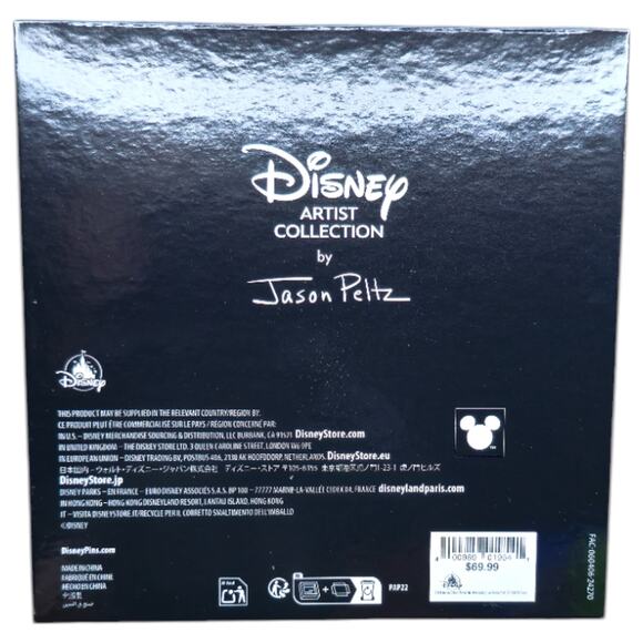 Disney 25th Anniversary Mickey Jumbo Pin Box Set Jason Peltz LE-NEW - Picture 8 of 9
